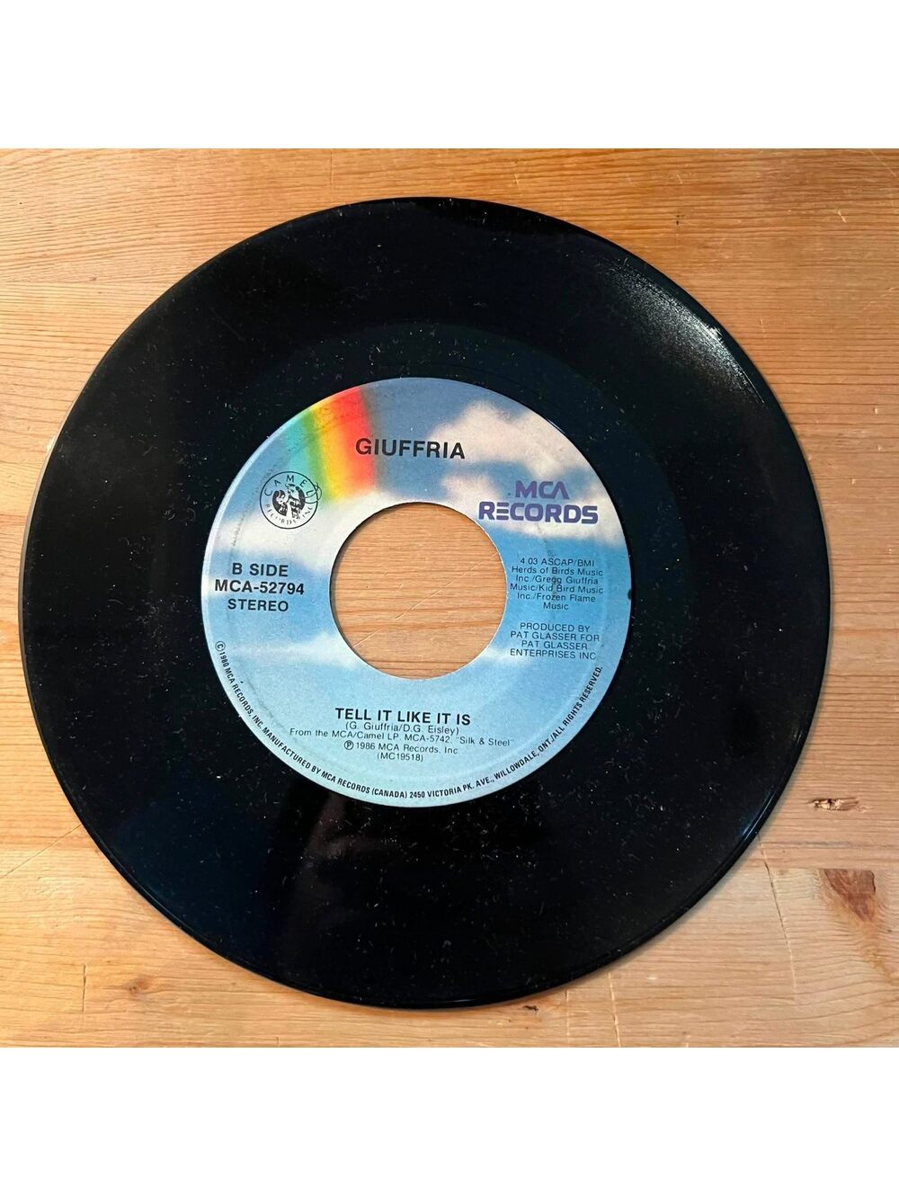 Giuffria - Tell it like it Is/I Must be Dreaming 45rpm VG+ R11